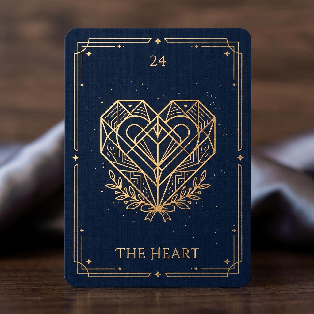 Heart Card front