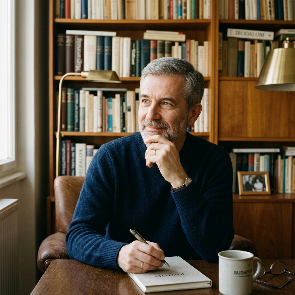 Portrait of Sandor Kovács, Lenormand Reader